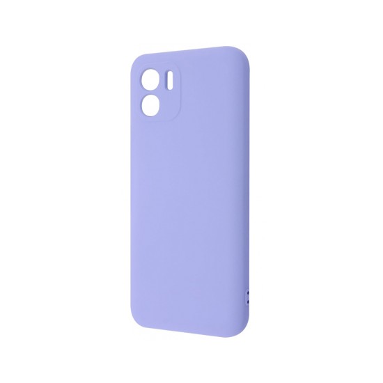 Silicone Case with Camera Shield for Xiaomi Redmi A1/Redmi A2 Purple